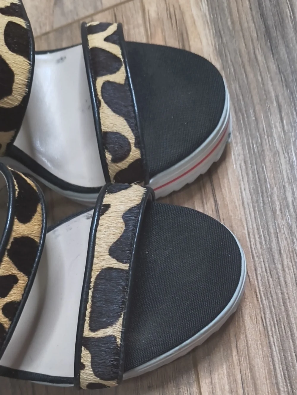 Nicole Miller Artelier Charlie Wedge Sandals